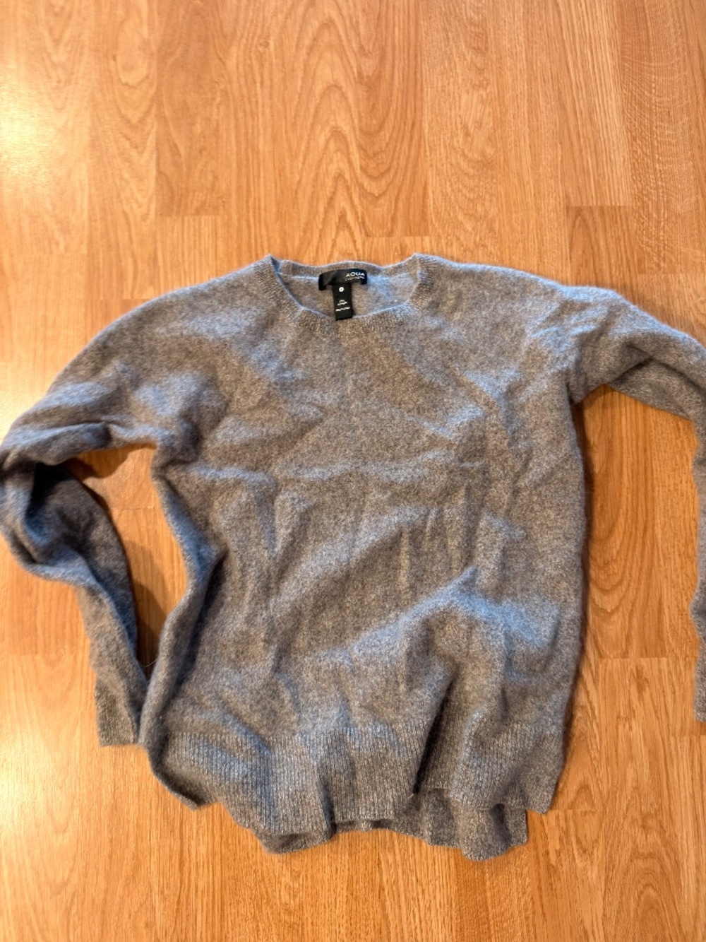Aqua Cashmere Sweater